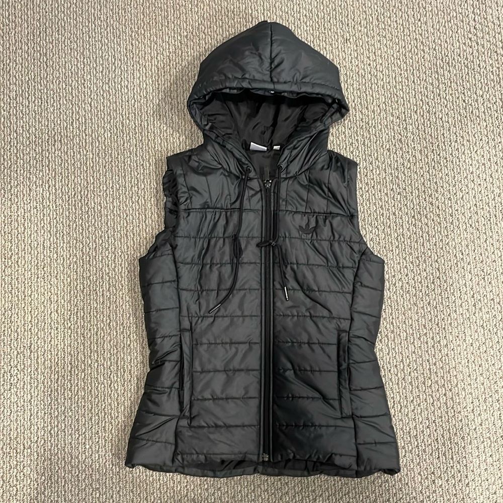 Women’s Puffer Hooded Vest by adidas Originals